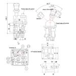 HYVA JQF34-B 14750650H Slow Down Dump Truck Controls Manual Valves