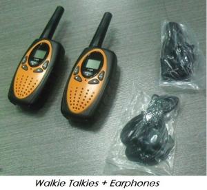 China Orange T628 kids best walkie talkie headset wholesale