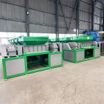 3300KG Stainless Steel Customized Capacity Mini Double Shaft Shredder for