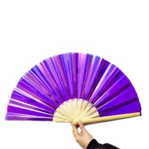 China Personalized Kongfu Fan 13inch Plastic Customized Large Hand Fans wholesale