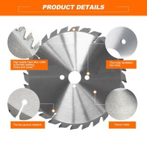 China Tungsten Carbide Tipped Circular Saw Blades For Cutting Wood/Aluminum wholesale