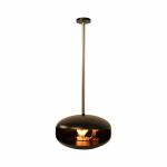 Diameter 600mm Ethanol Fire Pits ISO9001 Ceiling Mounted Fireplace