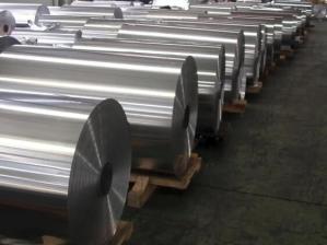 China Lubricated Food Grade Industrial Aluminum Foil Alloy 8011 For Container HO - H24 wholesale