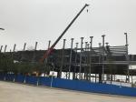 Multi Story Q345 Steel Frame Building Educational Facilities Construction With