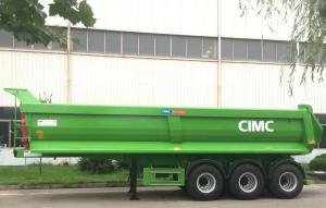 China 3axles Hydraulic Dump Truck Tipping Semi Trailer 137500 to 26000*2500to2550 height wholesale