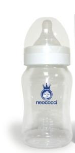China pyrex glass baby milk bottle 4oz ,Arc shape Neococci Bottles , 180ml to 260mL wholesale