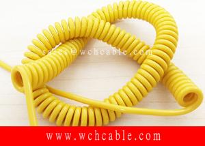 China Customizable Oil Resistant Spiral Cable with UV Resistant PVC Insulation for Instrumentation UL758 UL1581 wholesale