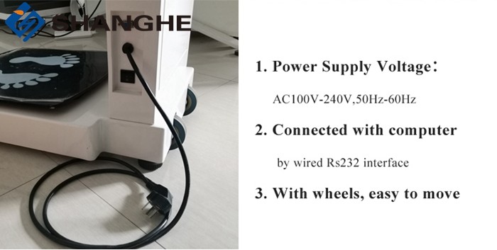 Smart LCD HD Body Weight And Height Scale Fat Analyzer AC110V - 220V Voltage