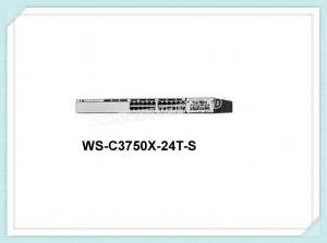 China Cisco WS-C3750X-24T-S Ethernet Network Switch , 24 Port Ethernet Switch on sale