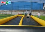 Outdoor Inflatable Slide 15x5.5m Dinosaur Inflatable Water Slides Commercial In