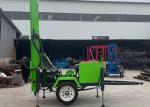 Small Well Drilling Machine Water Well Drilling Rig / Trailer Mounted Drilling