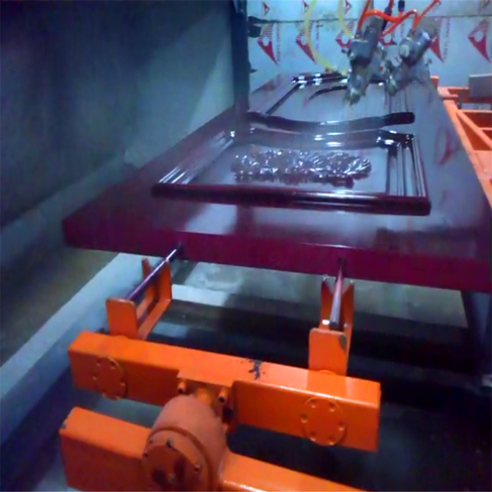 Wooden Door Six Axis Wood Painting Machine 5KW Automatic reciprocating