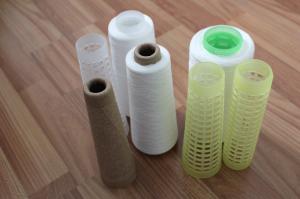 China Multi Color Polyester Core Spun Yarn Sewing Eco Friendly Ring Spun / TFO wholesale