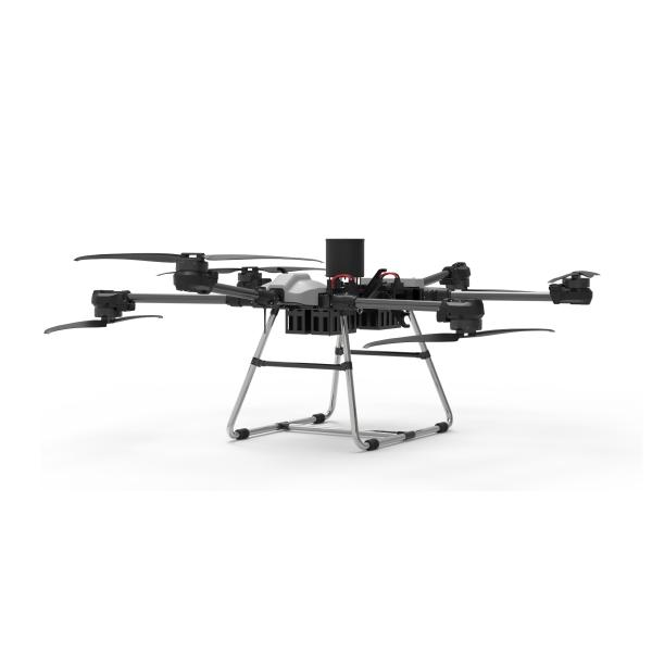 Equipped with quick-disassembly four battery compartments / front and rear folding six-rotor design / new fuselage structure / modular design /