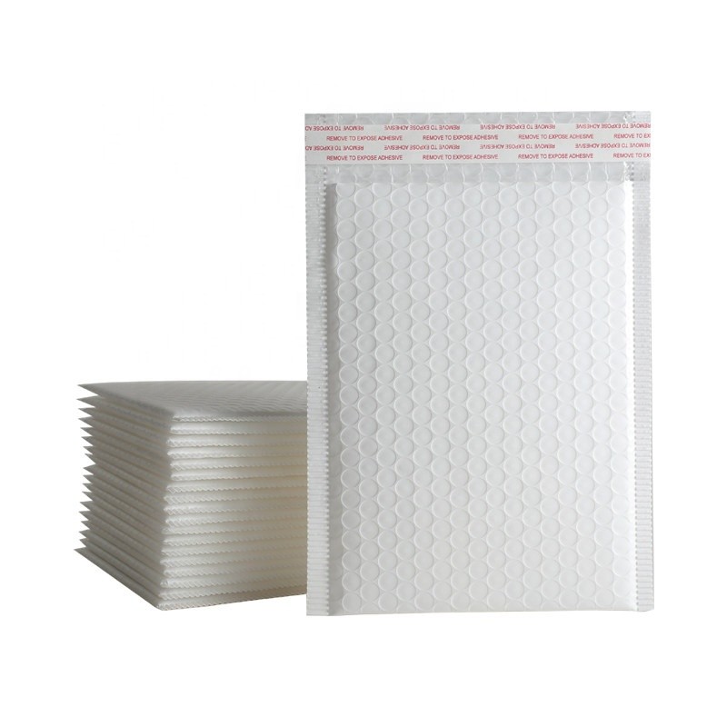 Poly matte shipping bubble bag packaging padded envelopes Waterproof Envelope Air Bubble Mailer Bag