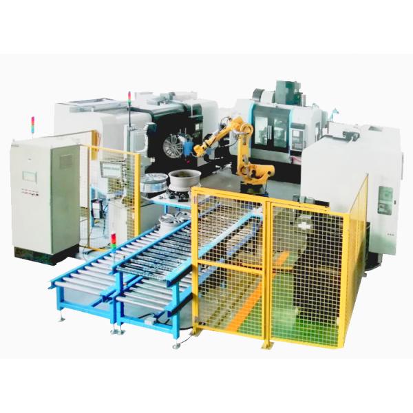Full Automatic CNC Wheel Machine Aluminum Alloy Wheel Hub Lathe Machining