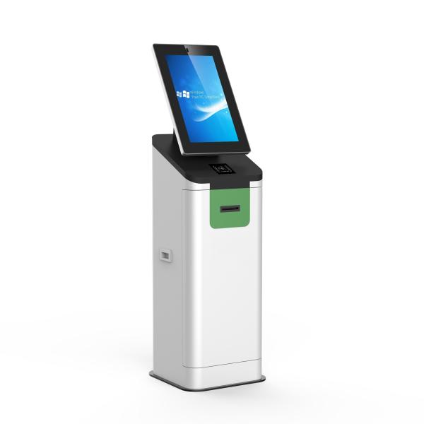 Hotel Room Card Key Machine 21.5 Inch Self Service Hotel Check In Kiosk With