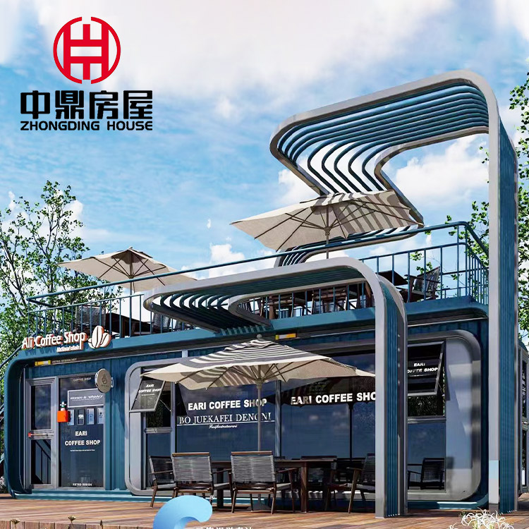 Detachable Container Modern Design Style 20ft Shipping Flat-Packed Prefab Toilet House