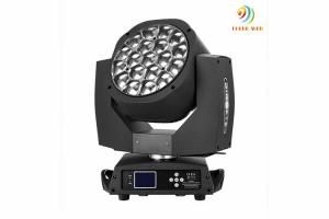high power 19*15w 4in1 rgbw leds dmx Zoom Wash beam led moving head light