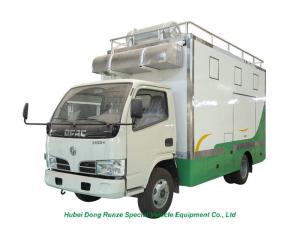 China DFAC RHD / LHD 4x2 / 4x4 Mobile Kitchen Truck For Food Cooking And Selling wholesale