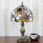 Restaurant stained glass reading table lamp hotel bedroom beside reading room