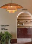 Vintage Rattan Lamp New Restaurant Pendant Lights Home Decor Dining Room Kitchen