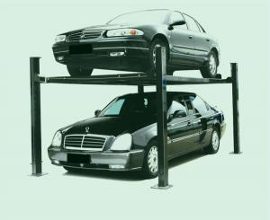 China Max 3.6t Four Post Parking Lift 3600kg 4 Post Car Lift For Garage wholesale