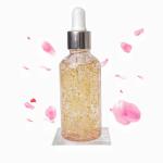 24K Gold Rose Petal Serum Anti Aging Glowing Skin Care Boost Face Serum
