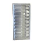 Custom PET Vial Tray For 1ml~10ml Medicine Vial Tray Packaging