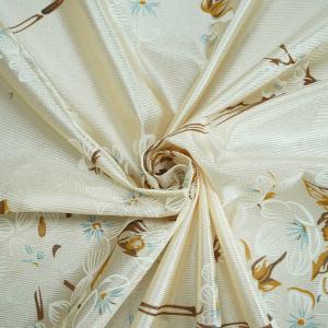 China Comfortable Beige Dustproof 100 Percent Polyester Fabric 65g-100g wholesale