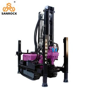 China Water Borehole Drilling Machine High Productivity Crawler Drilling Rig Deep Water Well Drilling Rigs wholesale
