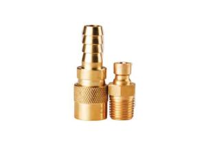 China Non Valve Brass Quick Coupler For Line Modular 1.5Mpa wholesale