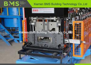 China 24 Roller Stations CZ Purlin Roll Forming Machine Cr12 With Quenched Treatment wholesale