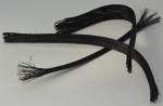 Wear Resistant PET Expandable Braided Sleeving High Flexibility