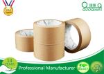 Custom Reinforced Kraft Tape , Kraft Gummed Paper Tape Hot Met Adhesive
