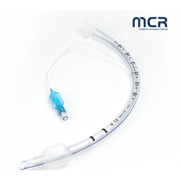 Color-coded Endotracheal Tube with Clear Size Identification for Respiratory Support