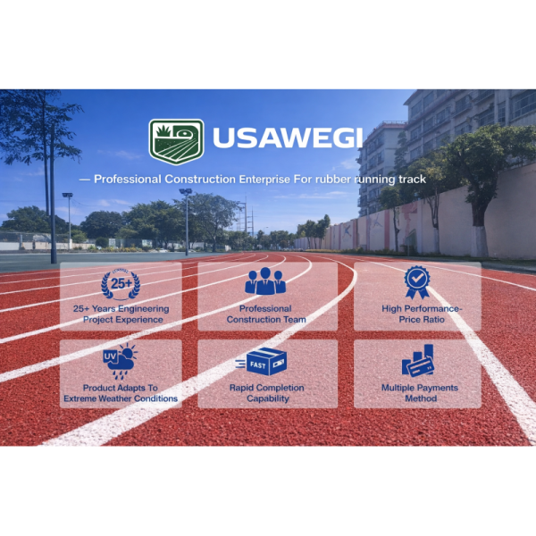 Professional Shock Absorption Running Track Joint Protection Impact Reducing Athletic Surface
