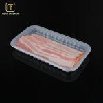 White Transparent Supermarket Disposable Fruit Tray PP Plastic