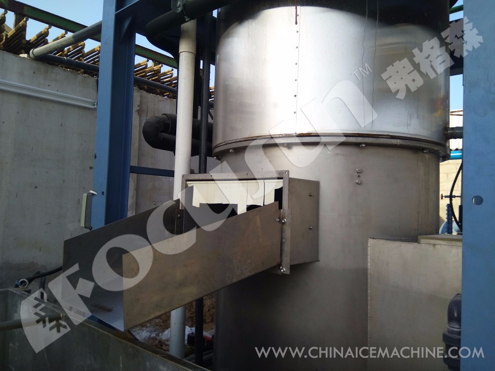 50 Ton Tube Ice Machine for Cooling Foodstuffs Video Outgoing-Inspection Provided