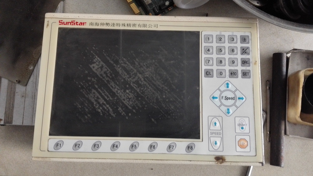 9 Needles Used SunStar Embroidery Machine 20 Heads 300 x 750mm