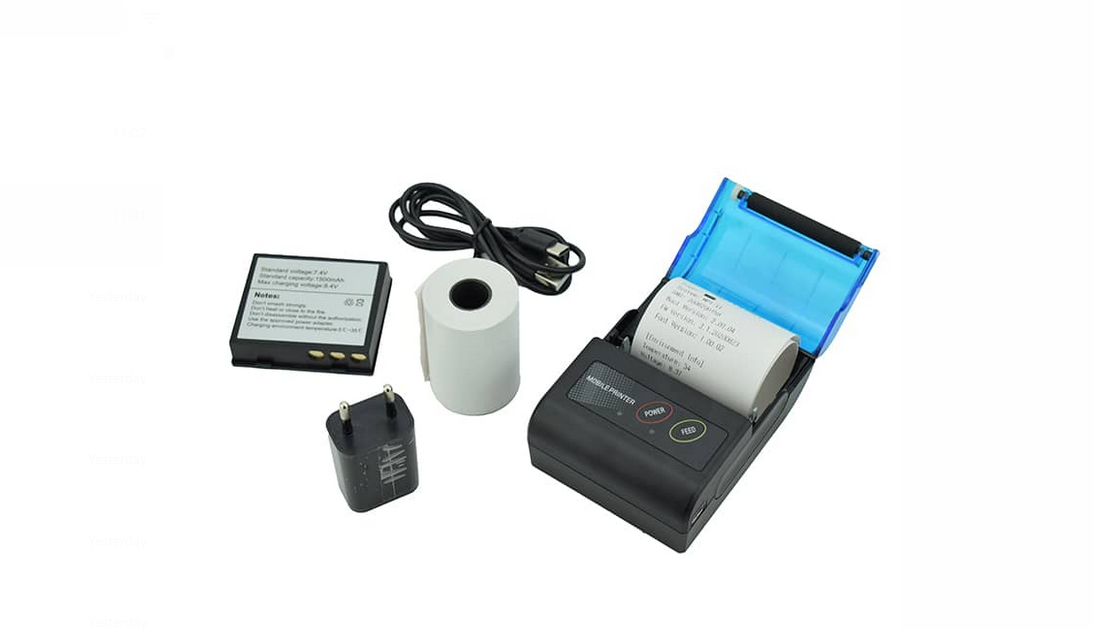 Private Mold 58mm Thermal Receipt Label Printer for Back Kitchen Delivery Warehouse