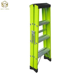 China 4.5kg Ultra Lightweight Telescoping Aluminium Ladder 3.8m Max Height Anti-Shock wholesale