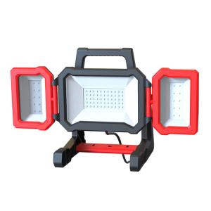 China 3000LM Folding Outdoor Working Light IP54 Portable Flood Light Rechargeable wholesale