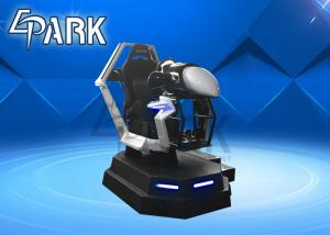 China White 9D VR Simulator Virtual Reality Car Racing Machine For Adult Game Center Multi Players Platform wholesale