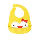 Safe Silicone Baby Bibs Water Resistant With Food Catcher Customer Size