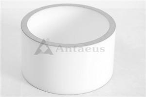 China Iso9001 Ceramic Protection Tube Electrical 95% Metallized Alumina Ceramics Insulation Tube IATF16949 on sale