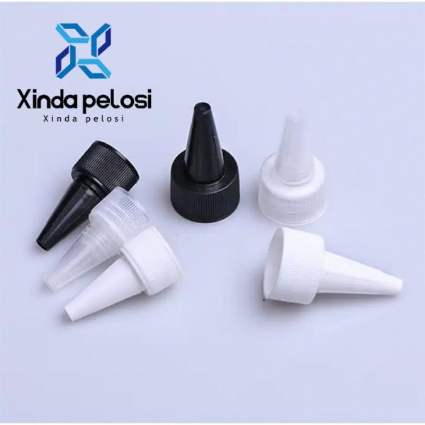 Squeeze Bottle Push Pull Caps Tops Tip White Red Green Pink Twist Off Pointed