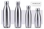 Double Wall Vacuum Insulated Stainless Steel Bottles 350ml 500ml 750ml 1.0L