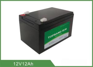China 12V 12Ah Professional Prismatic Lithium Batteries For Golf Carts Fast Charging wholesale