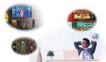 Narrow Pixel Pitch HDMI Thin Led Light Advertising Screens Box SMD Black Face